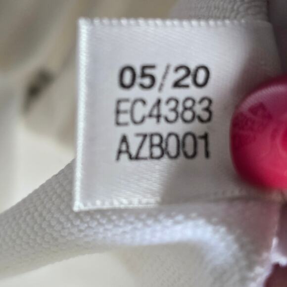 Adidas Men’s Miami Hurricane's Full Zip Hoodie 88% Polyester White, Size XL - Picture 6 of 9